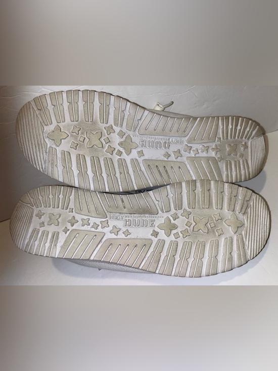 Hey Dude Men’s White Wally Artic White Slip-on-shoe Size 9 main image 4